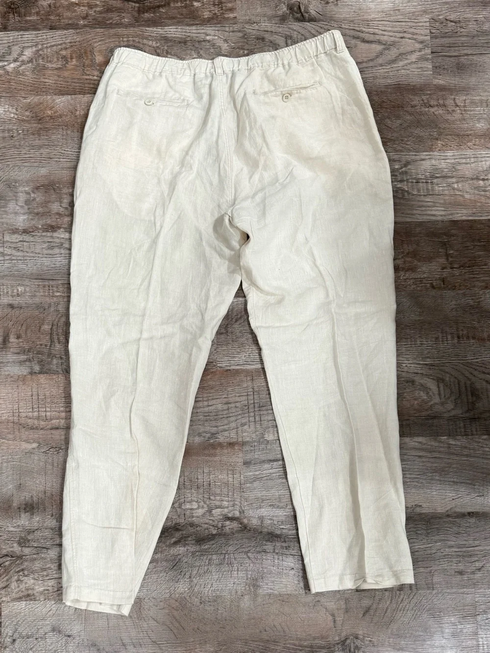 Tommy Bahama cream linen